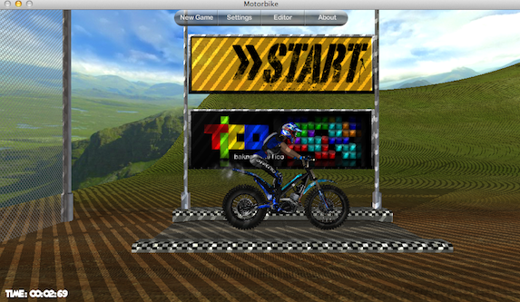 Motorbike 4.0 : Game Window
