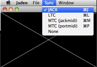 Jadeo 0.8 : Main window