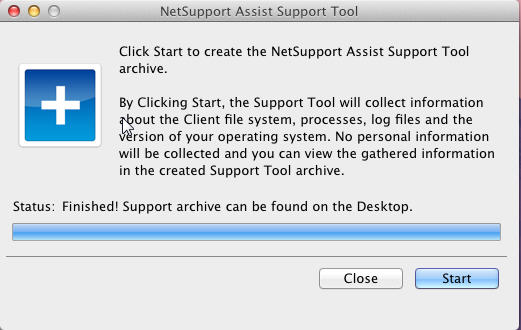 NetSupport Assist 1.0 : Main Window