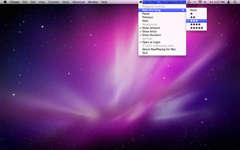NowPlaying for Mac : NowPlaying for Mac screenshot