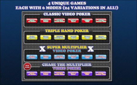 Mojo Video Poker screenshot