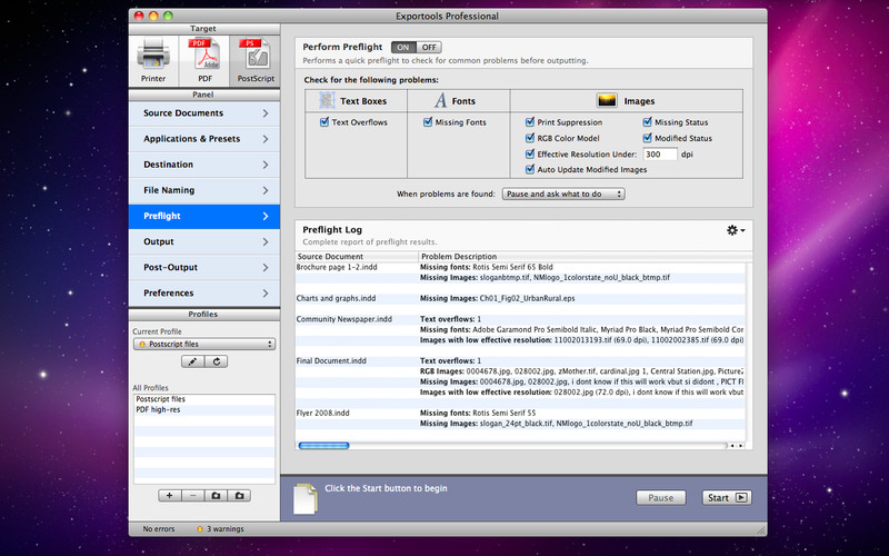 Exportools Professional 3.2 : Exportools Professional screenshot
