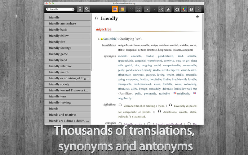 Unabridged Dictionary 1.0 : Unabridged Dictionary screenshot