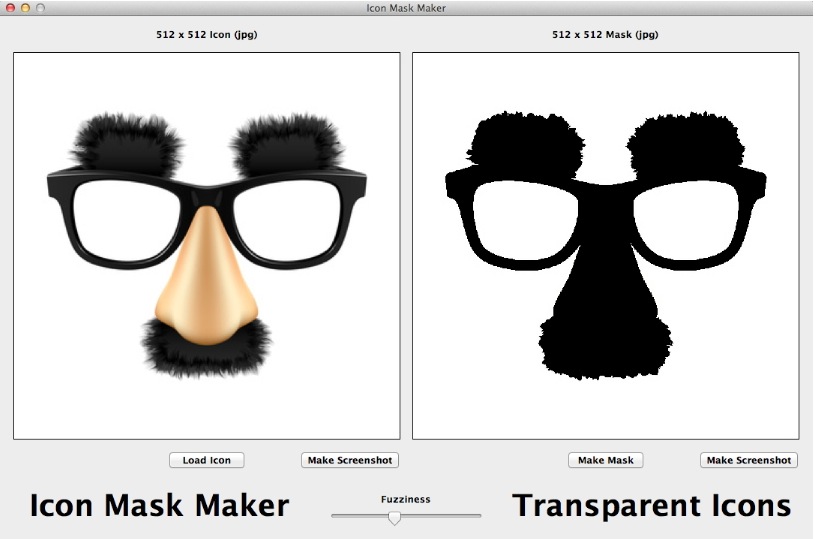 Icon Mask Maker 1.0 : General view