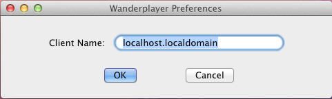 Wanderplayer 2.0 : Preference Window