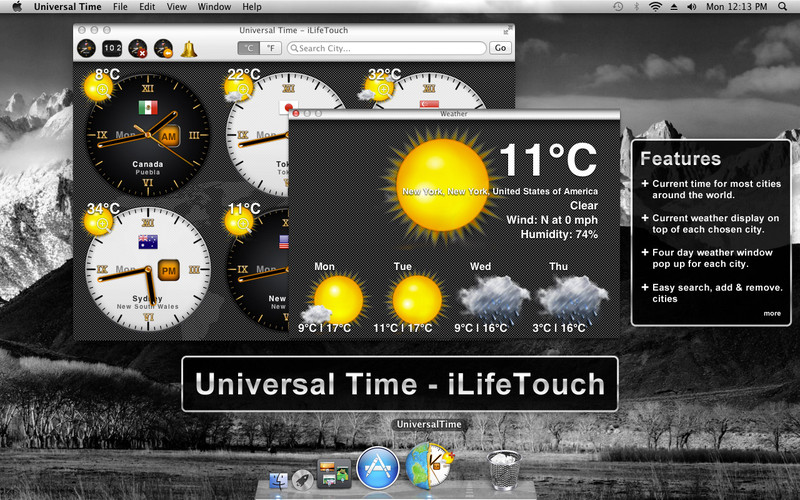 Universal Time 1.9 : Universal Time screenshot