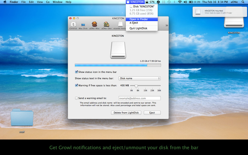 LightDisk 2.2 : LightDisk screenshot