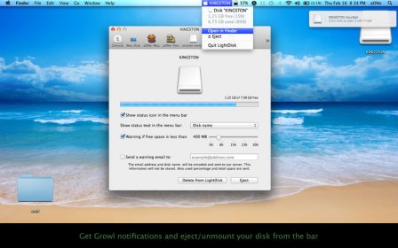 LightDisk screenshot