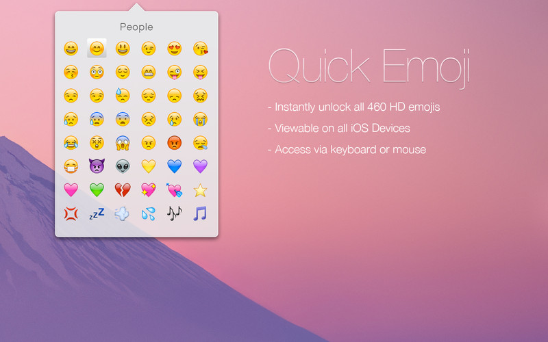 Quick Emoji HD 1.2 : Quick Emoji HD screenshot