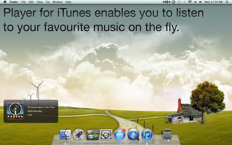 Player for iTunes 1.3 : Player for iTunes screenshot
