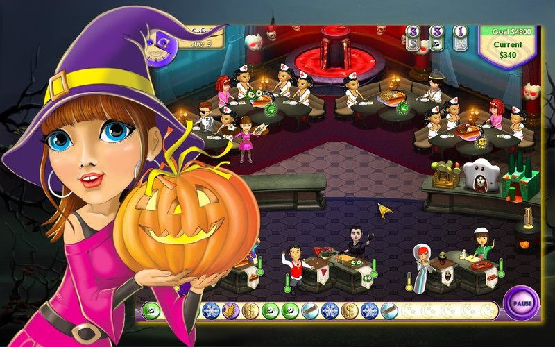 Amelie's Café: Halloween : Gameplay
