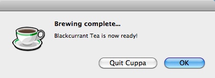Cuppa 1.7 : Brewing Complete