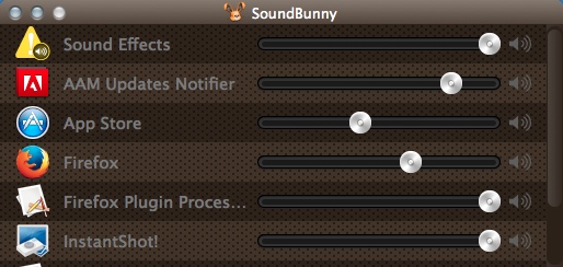 SoundBunny 1.0 : Main Window