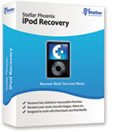 Stellar Phoenix iPod Recovery for Mac 2.1 : Main Window