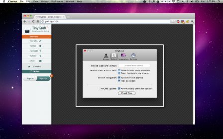 TinyGrab screenshot
