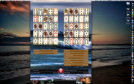 Full Deck Poker Solitaire screenshot