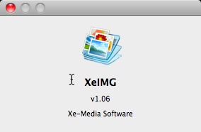 XeIMG 1.0 : Main window