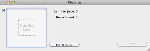 File Juicer 4.2 : Main window