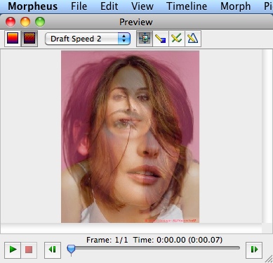 Morpheus Photo Mixer 3.0 : Main window