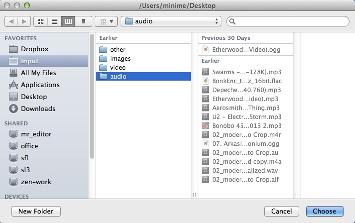 AimOne Ringtone Maker 1.0 : Selecting Destination Folder