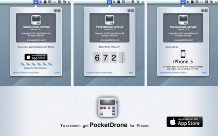 PocketDrone [Service] screenshot