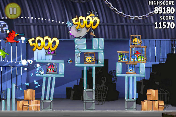 Walkthrough for RIO Angry Birds - Ultimate Edition 1.3 : Main window