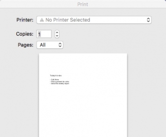Printing Document