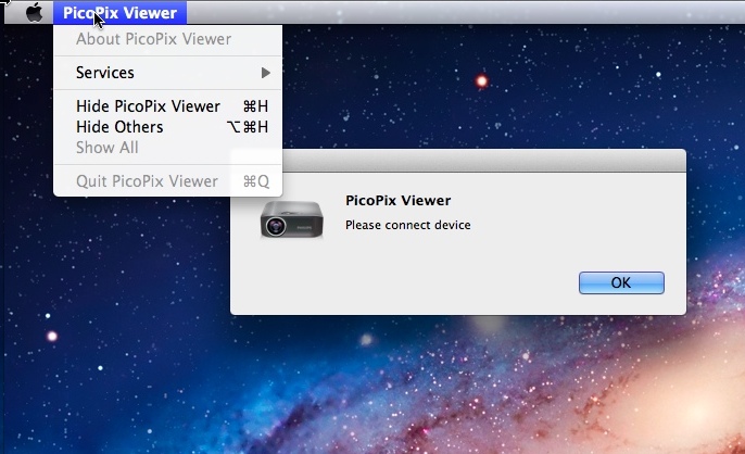 PicoPix Viewer 1.0 : Main window