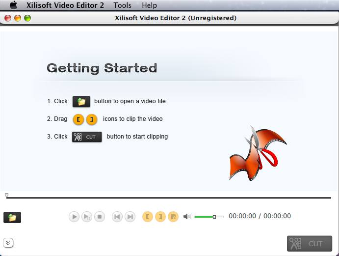 Xilisoft Video Editor 2 2.0 : Main window