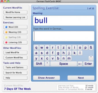 Spelling Exercises