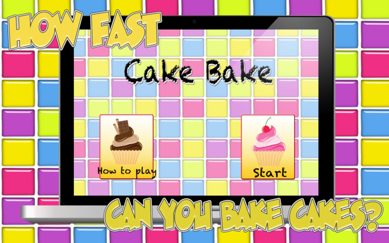 Cake Bake 1.0 : Main window