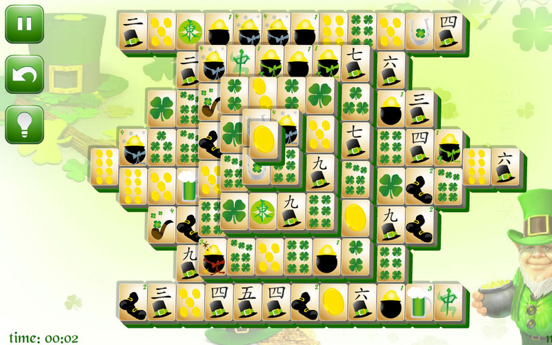 St Patricks Day Mahjong 1.1 : Main window