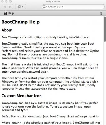 uninstall bootchamp mac