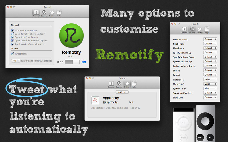 Remotify 1.0 : Remotify - Remote for Spotify screenshot