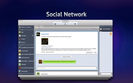 SocialNetwork screenshot