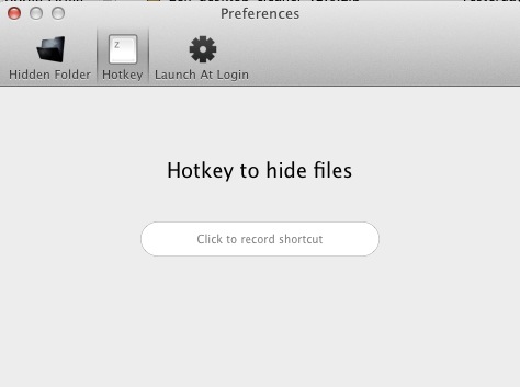 Zen Desktop Cleaner 2.0 : Hotkey