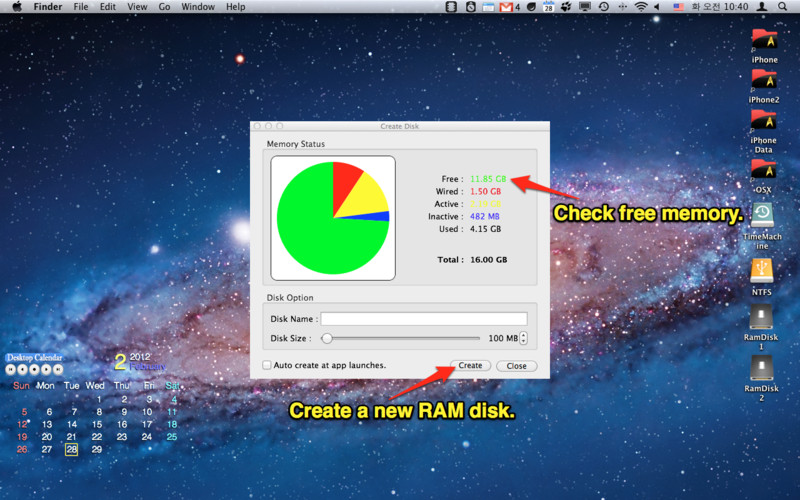 Ultra Ram Disk : Ultra Ram Disk screenshot