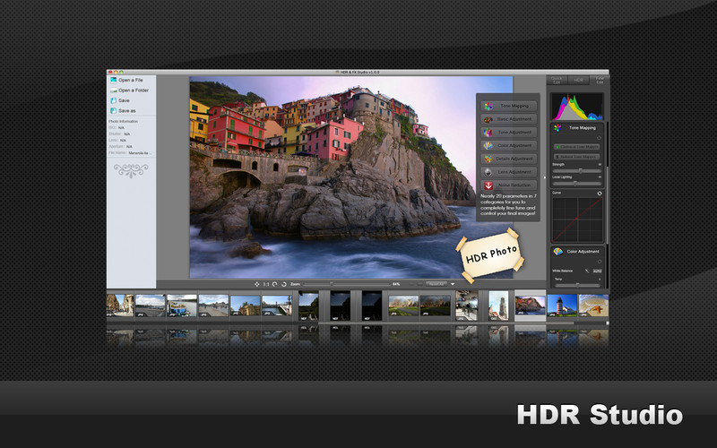 HDR Studio 1.1 : HDR Studio screenshot