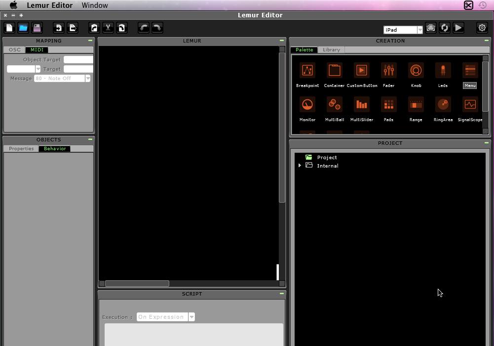 Lemur Editor 3.0 : Main Window
