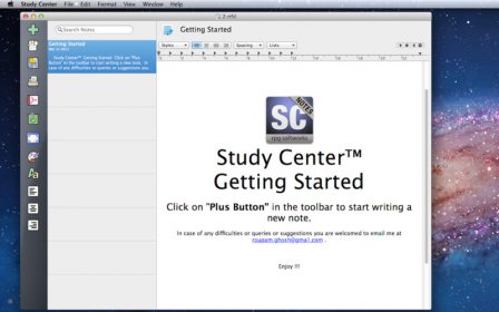 Study Center screenshot