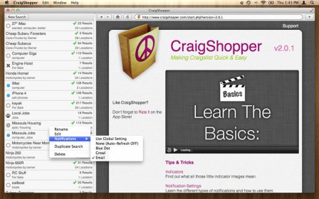 CraigShopper screenshot