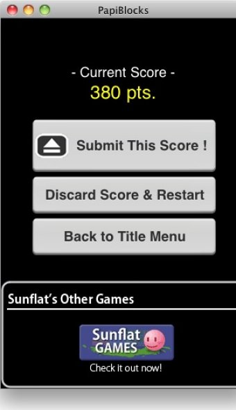 Submit your score