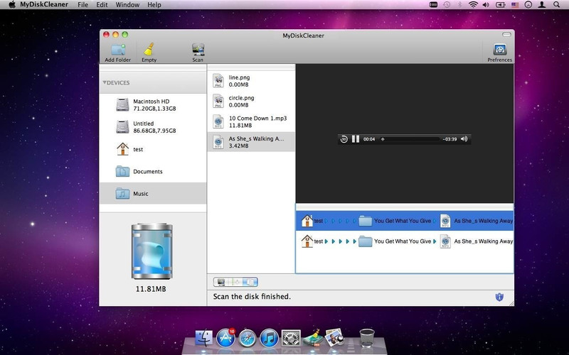 MyDiskCleaner 7.1 : My Disk Cleaner screenshot
