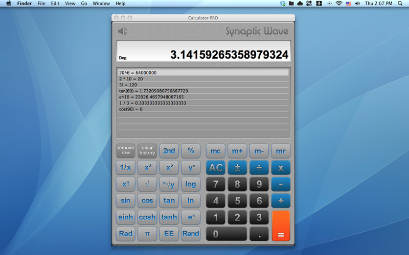 Calculator PRO 1.3 : Calculator Expert screenshot