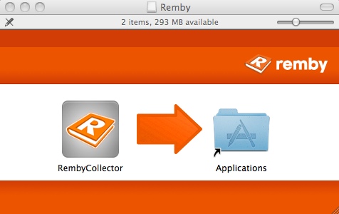 RembyCollector 1.0 : Main window