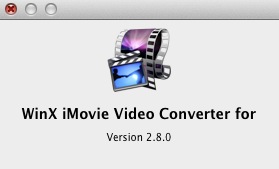 WinX iMovie Video Converter for Mac - Free Edition 2.8 : About window