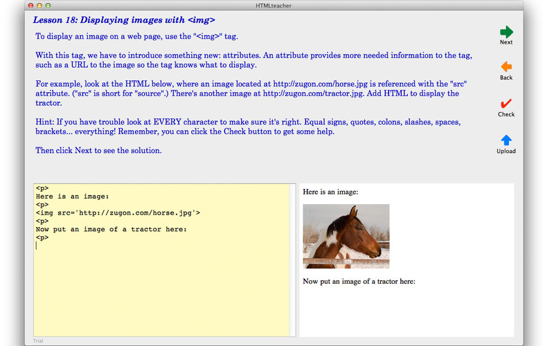 HTML Teacher 1.0 : HTML Teacher screenshot