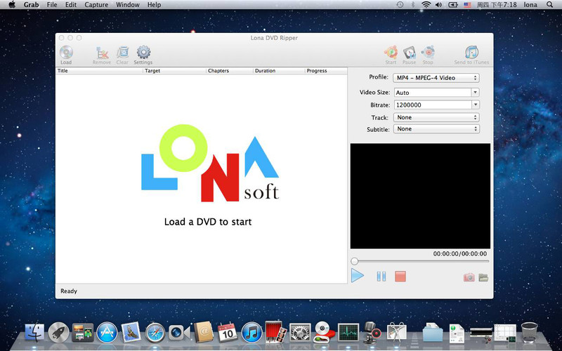 Lona DVD Ripper 3.4 : Lona DVD Ripper screenshot
