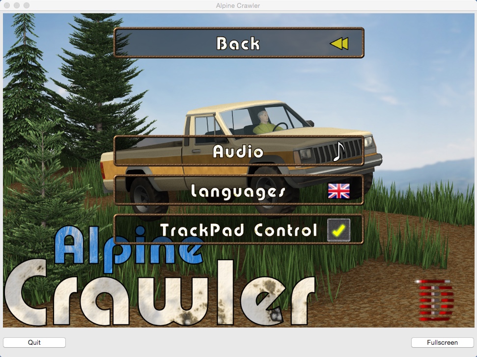 Alpine Crawler 1.2 : Game Options