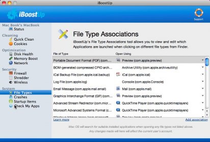 File Type Associations